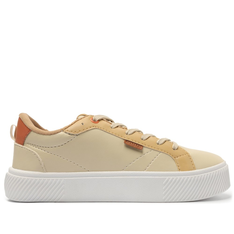 Tênis Flatform Nude E Laranja Anacapri Lili
