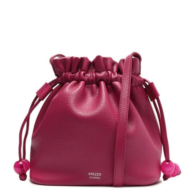 coach bucket bolsa red