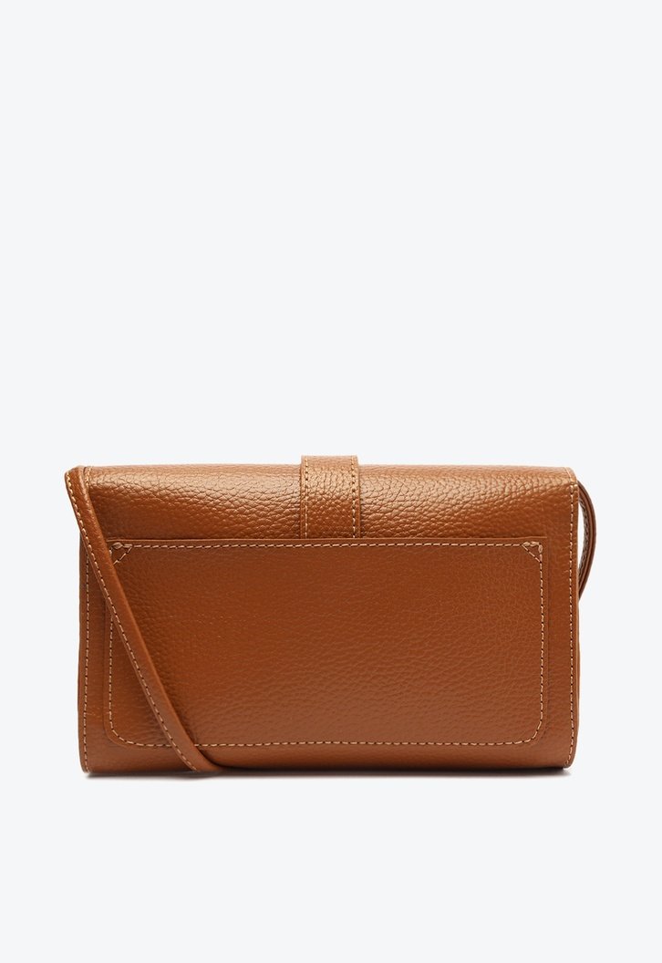 Bolsa Tiracolo Marrom Arezzo Betina Pequena Cárcuma