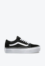 Tênis Vans Old Skool Platform Black White