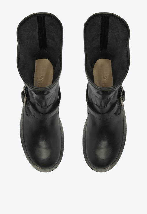 Bota Bronson Couro Preta