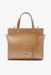 Bolsa Tote Marrom Anacapri Média Básic