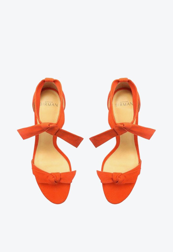Clarita Curve 90 Suede Marmalade