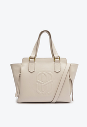 Bolsa Tote Branca Schutz Grande Couro