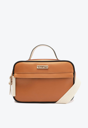 Bolsa Tiracolo Marrom Anacapri Estruturada Grande