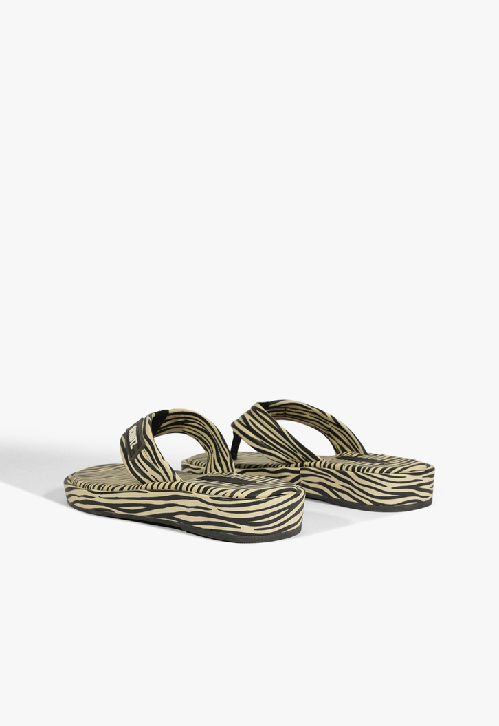 Chinelo Zoe Estampa Zebra