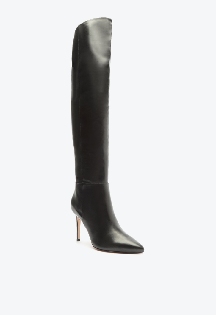 Bota Over the Knee Mikki Otk Preta