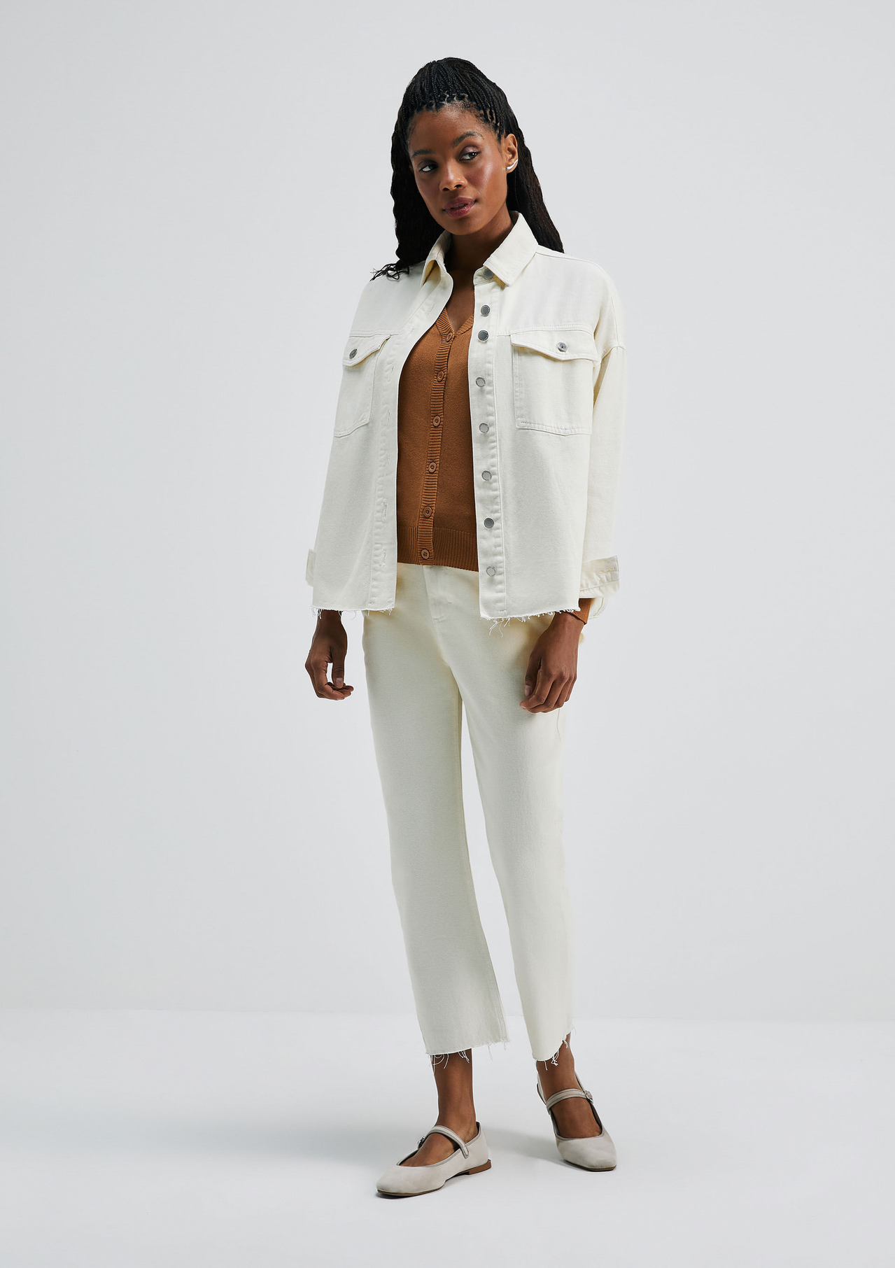 Cardigan Marrom Hering Em Tricô | ZZ MALL