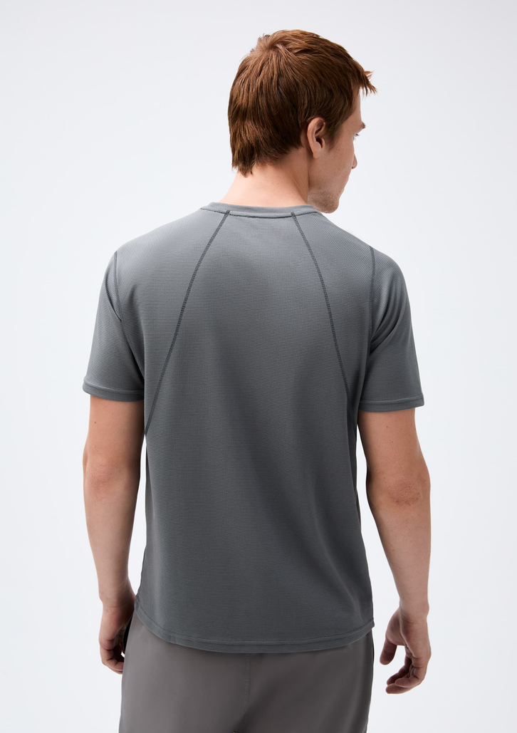 Camiseta Cinza Hering Esportiva Secagem Rápida