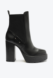 Bota Marrom Schutz Tratorada Salto Alto | ZZ MALL
