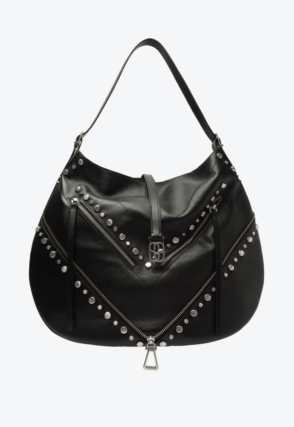 おまとめ:mm Bolsa Preta Schutz Média Violet Rock Couro | ZZ MALL