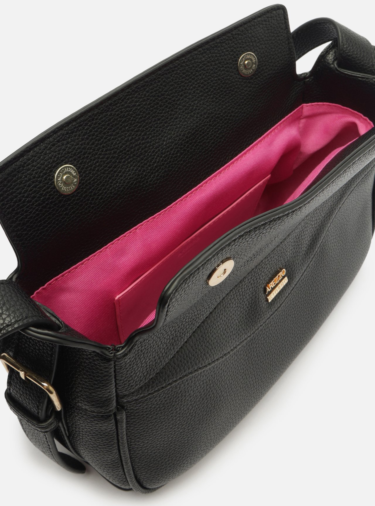Bolsa Tiracolo Preta Grande | ZZ MALL