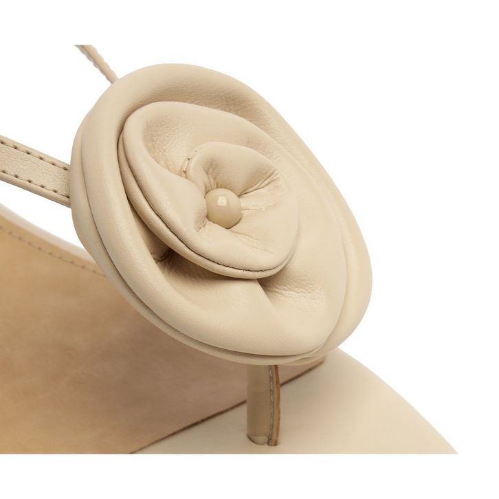 Sandália Slim Flor Branca