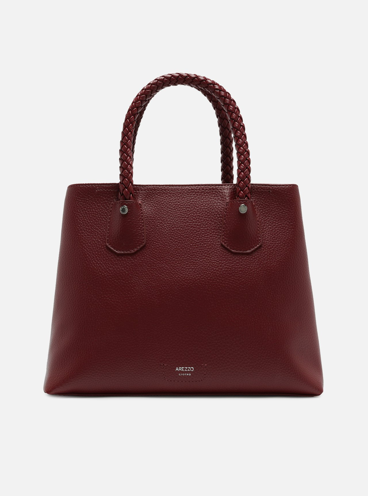 Bolsa Shopping Bordô Grande Bolsa Shopping Bordô Grande