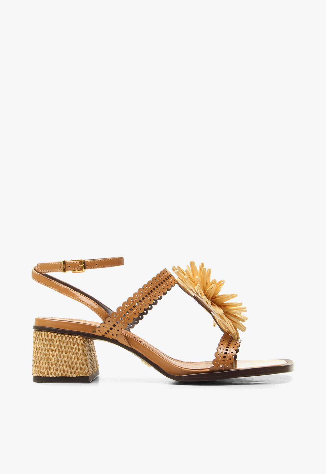 Sandália Diana Caramelo Flor | ZZ MALL