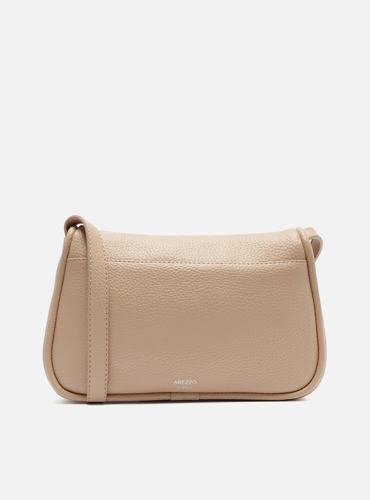 Bolsa Tote Nude Arezzo Pequena