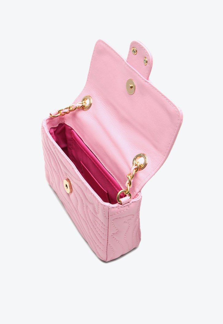 Bolsa Tiracolo Rosa Vicenza Emily Pequena