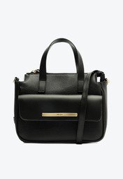 Bolsa Tote Preta Anacapri Média Valentina