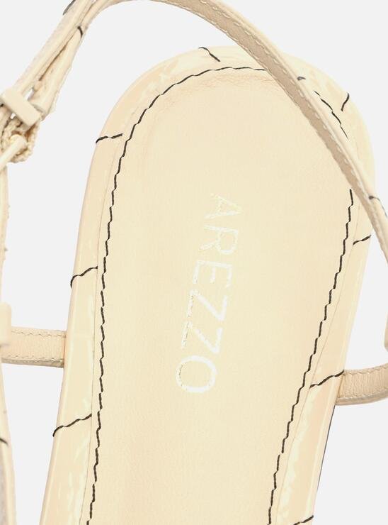 SAPATILHA OFF-WHITE AREZZO VERNIZ ABERTA HELENA
