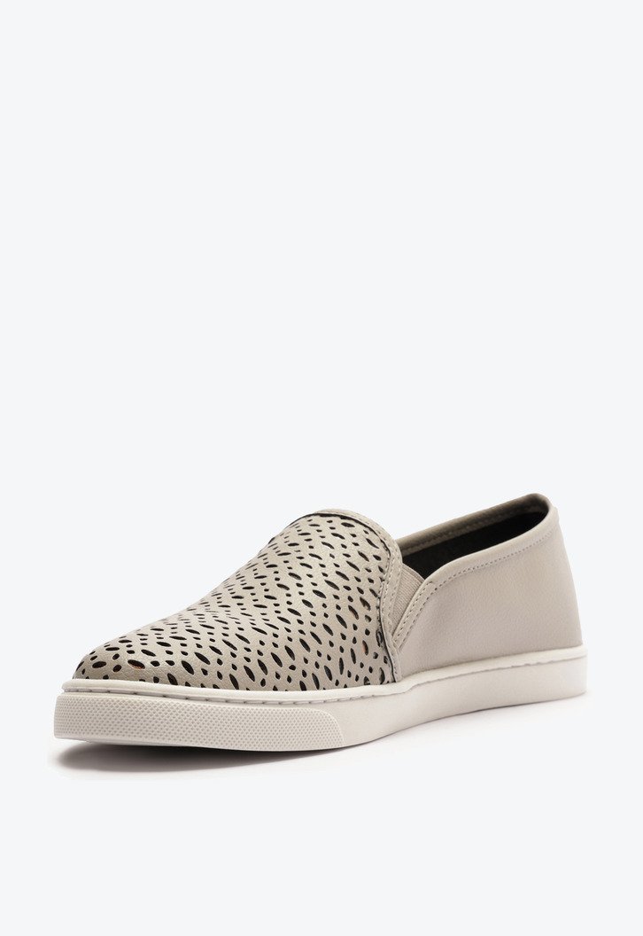 Tênis Slip On Ana Cinza