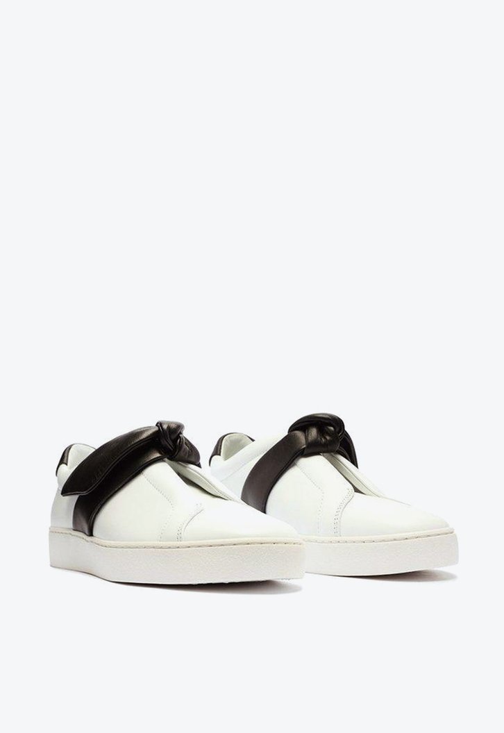 Asymmetric Clarita Sneaker Leather Black
