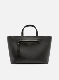 Bolsa Tote Preta Arezzo Barbicacho Grande