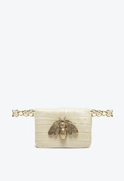Pochete Branca Schutz Believe Couro