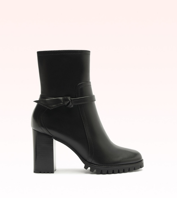 Asymmetric Clarita Boot 90 Black