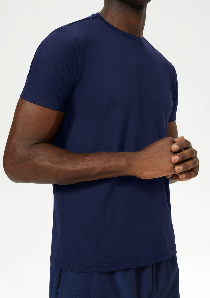Kit Com 3 Camisetas Multicoloridas Hering Esportivas Manga Curta Com Proteção UV 50+