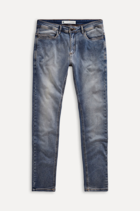 CALÇA JEANS AZUL RESERVA ESTIQUE-SE MURIQUI