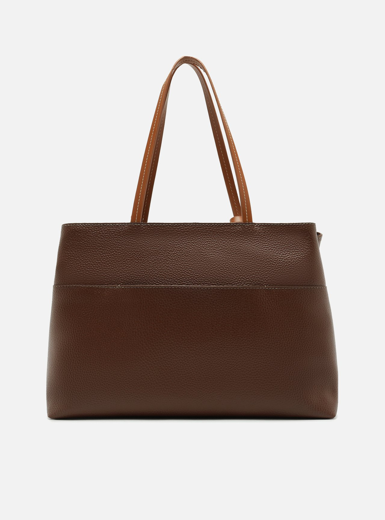 Bolsa Shopping Marrom Grande | ZZ MALL