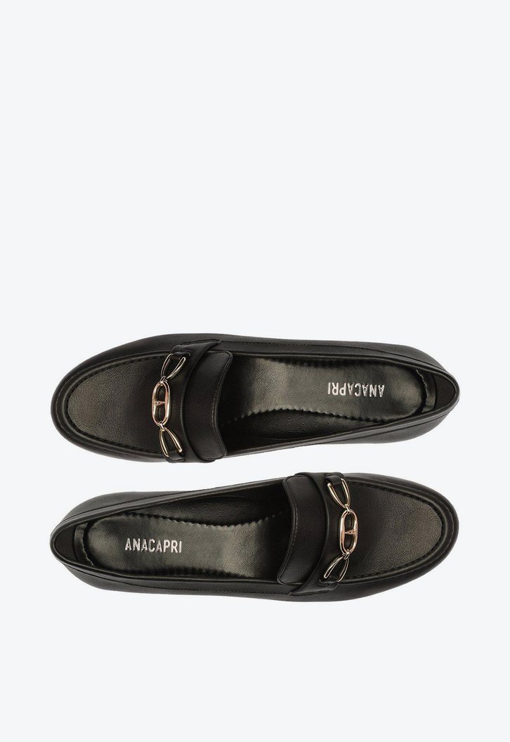 Mocassim Preto Corrente Classy