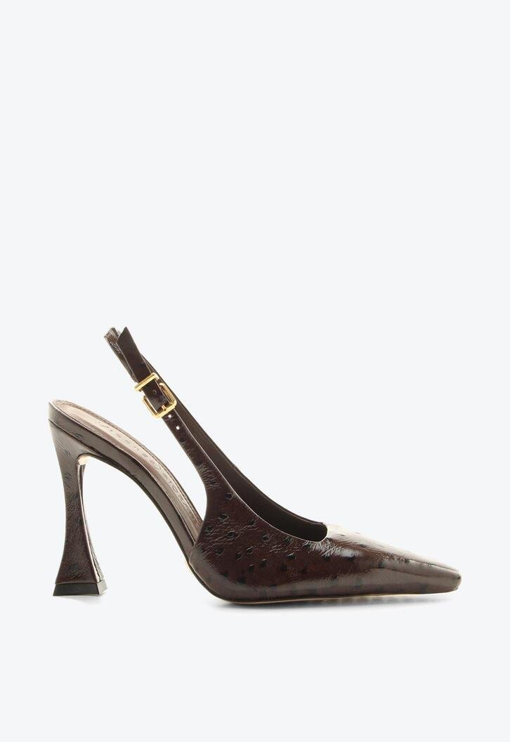 Slingback Lais Marrom