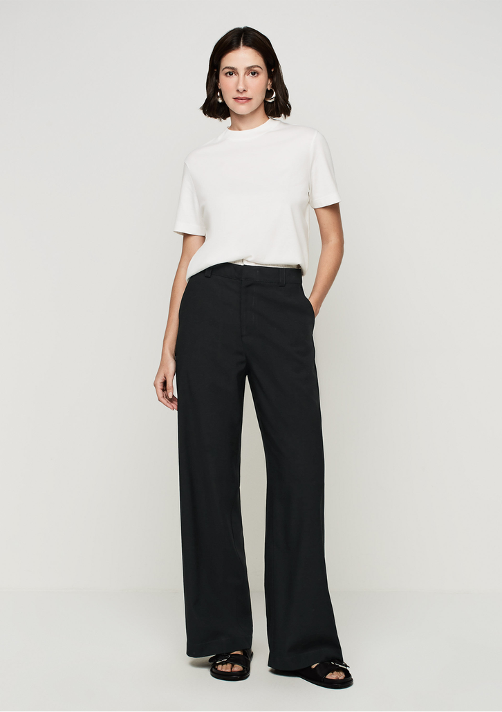 Camiseta Off-White Dzarm Reta Decote Redondo Estampada