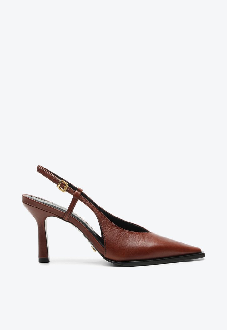 Slingback Marrom Vicenza Maitê | ZZ MALL