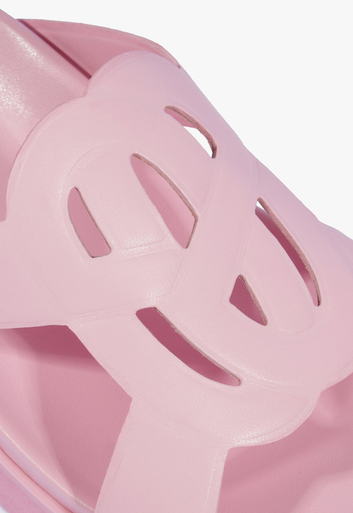 Papete Schutz Logo Couro Rosa