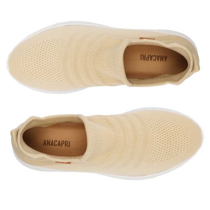 Slip On Nude Anacapri Knit Franzido