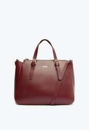 Bolsa Tote Vinho Schutz Grande Sara Couro