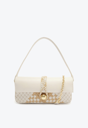 Bolsa Tiracolo Branca Schutz Média Paige Couro