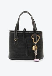 Bolsa Tiracolo Preto Vicenza Lolla Média