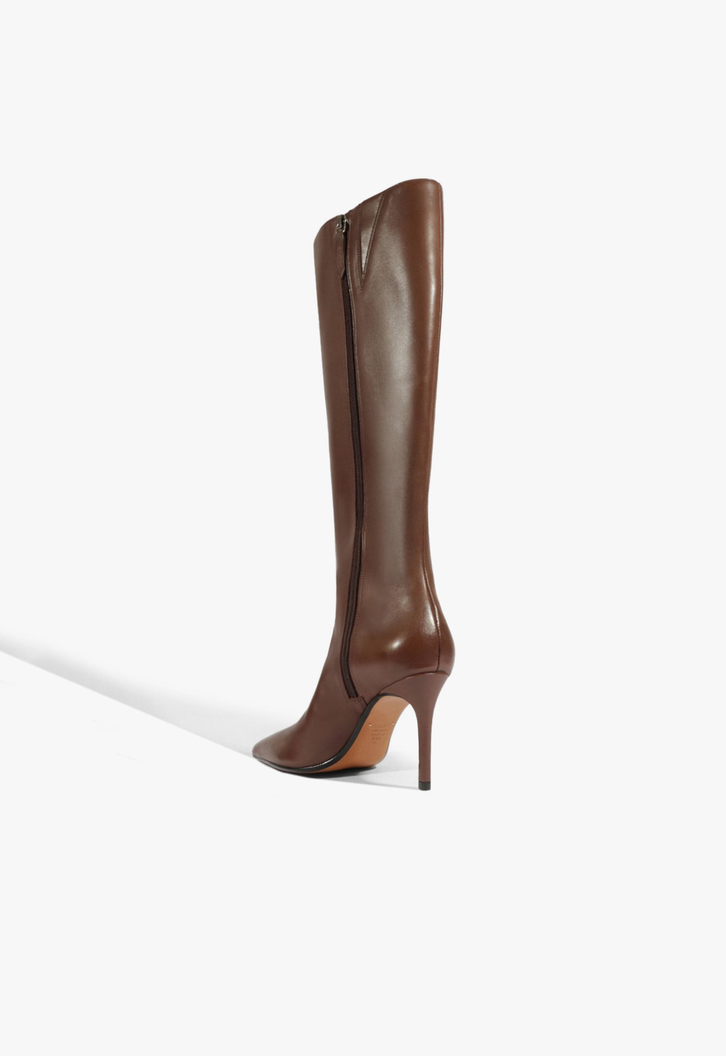 Bota Mikki Up Couro Marrom
