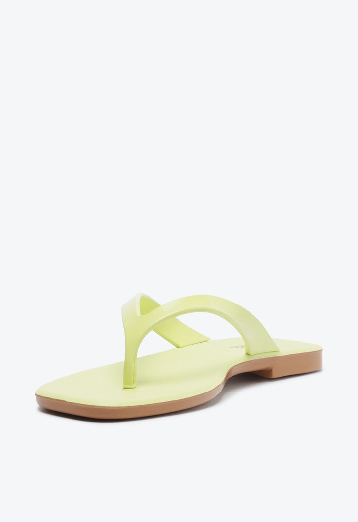 Rasteira Verde Lemon