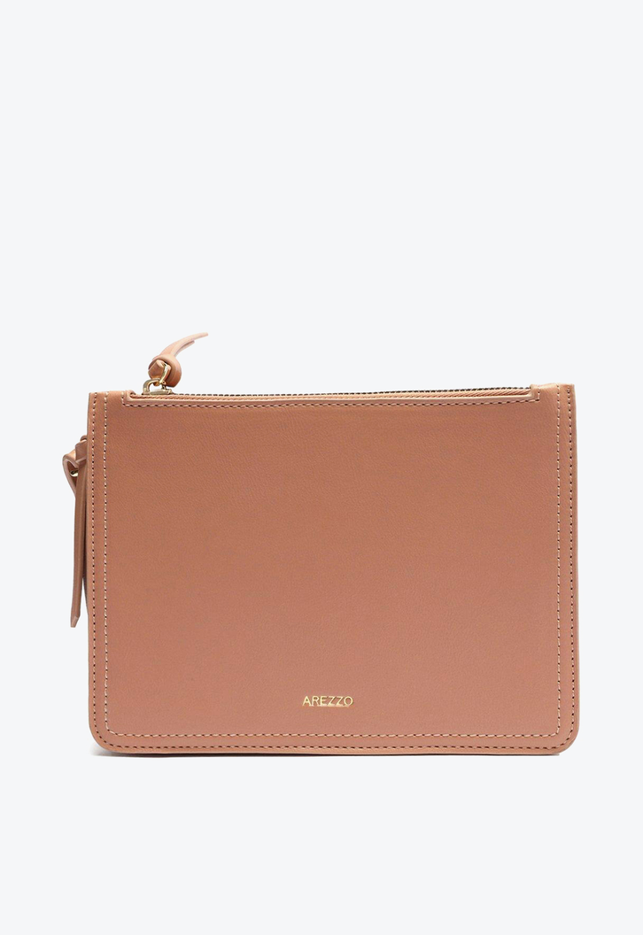 Bolsa Tiracolo Rosa Arezzo Pequena Quadrada