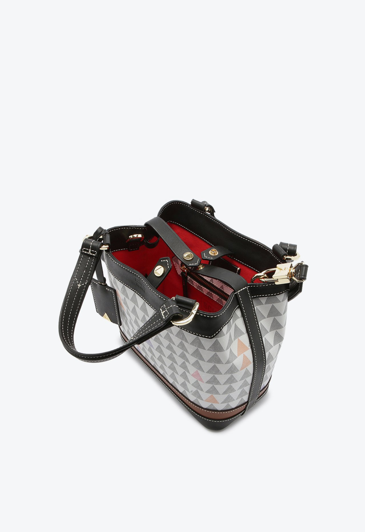 Bolsa Mini Tote Branca Schutz Emma New Trangle | ZZ MALL