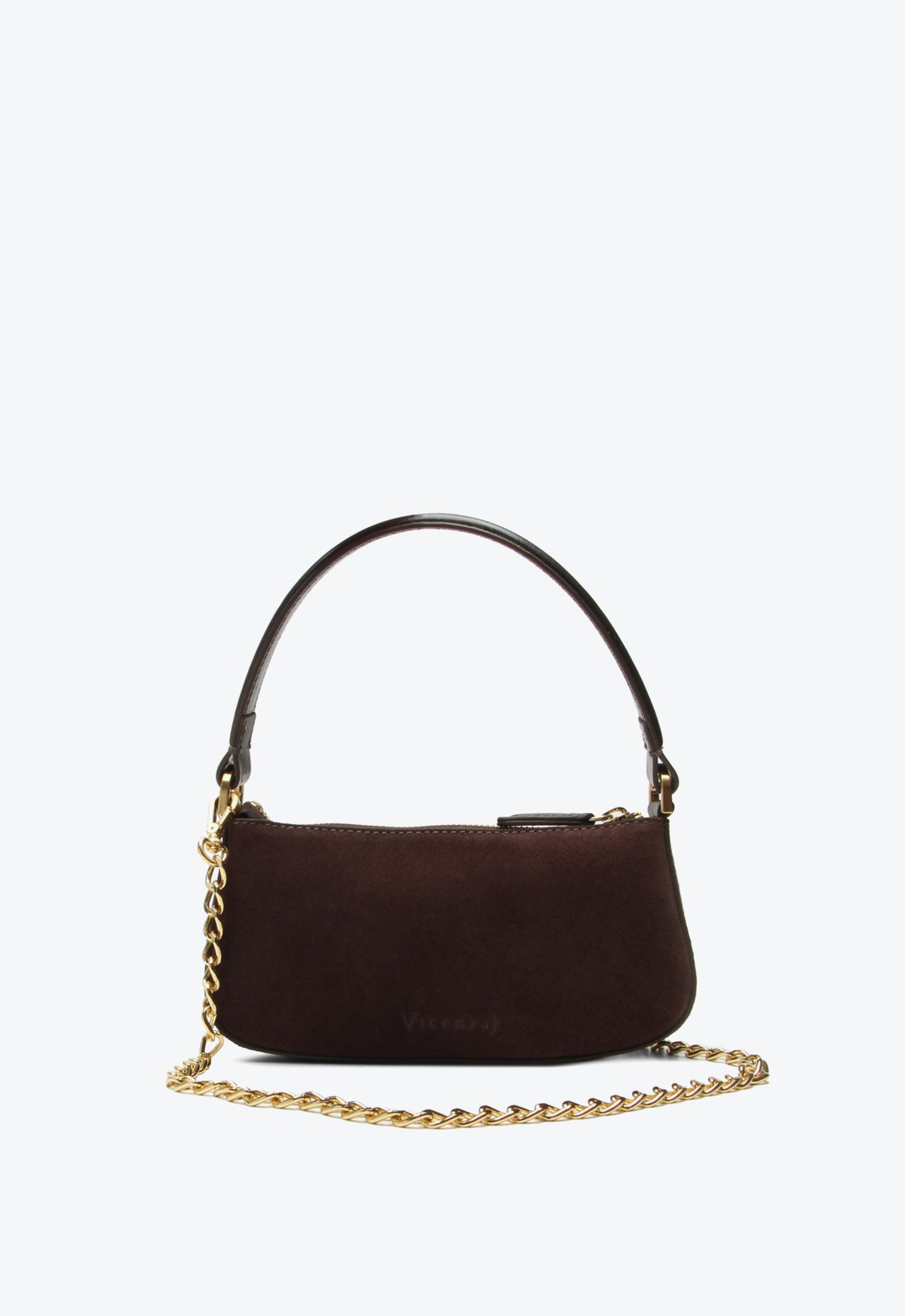 Bolsa Shoulder Thaila Pequena Marrom | ZZ MALL