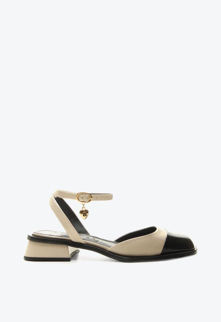 Slingback Cap Toe Bess Bege