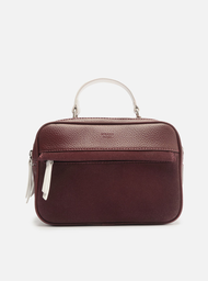 Bolsa Tiracolo Bordô Arezzo Prione Média