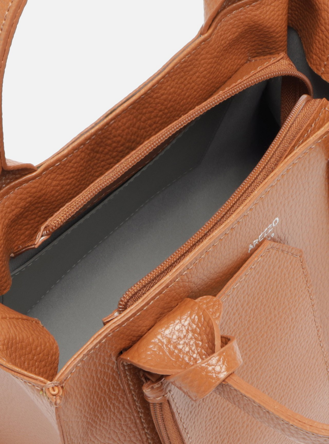 Bolsa Tote Marrom Média | ZZ MALL