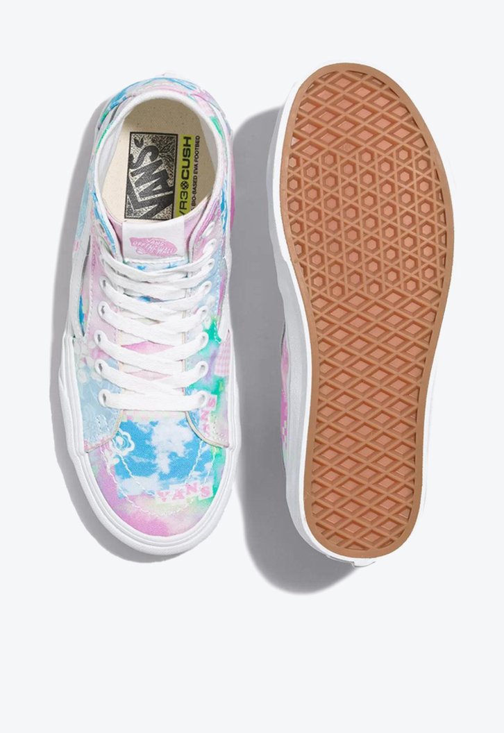 Tênis Vans Sk8-Hi Sunny Day Multi True White