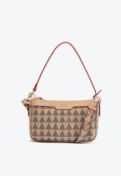 Bolsa Tiracolo Bege Schutz Triangle